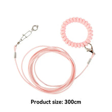 Bird Flying Training Rope Lightweight Pet Parrot Rope For Outdoor Flying Biting-Resistant Bird Training Toy With Ankle Foot Ring