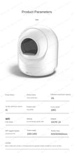 Electric Cat Toilet Extra Large Intelligent Cat Litter Box Fully Enclosed Poop Shovel Fully Automatic Cat Litter Box Low Noise