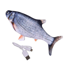 Flappy Fish Interactive Dog Toy Flappy Fish Cat Toy Electric Floppy Fish Cat Toy Plush Simulation Electric Doll Fish Automatic