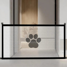 Portable Pet Dog Net Doors Retractable Indoor Safety Gate Folding Fence Protective Net For Stairs, Doorways, Halls, Kitchen
