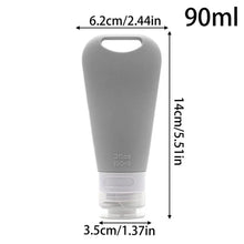 Travel Shampoo Bottles Silicone Dog Food Container 90ml Puppy Necessities Pet Accessories for Body Wash Lotions Cream