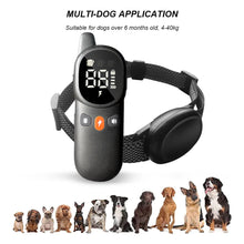800M Electric Dog Training Collar Waterproof Remote Control Anti Bark Collar Sound Vibration Shock for All Size Dog