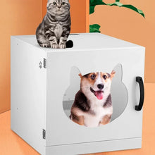 Smart Pet Drying Box Household Pet Hair Dryer Box Small Dryer for Cats Hair Dryer for Dogs Sterilizable and Disinfectable 110V