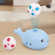 Cat Toys With Balls Whale Soccer Balls Toys For Indoor Cats Electric Moving Ball Cat Toy Keep Cats Entertained Soccer Ball Cat