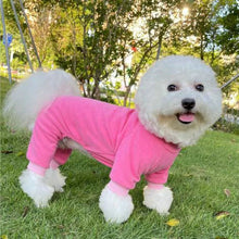 Soft Warm Dog Pajamas Long Sleeves Full Body Covered Pet Pajamas for Small Medium Large Dogs Clothes Pet Jumpsuits Dog Onesies