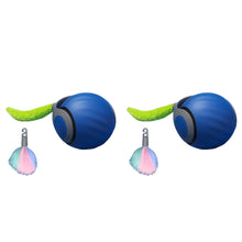 1-3Pcs Automatic Moving Cat Toy Ball Smart Cat Toys 2-Speed Adjustment Speedy Tail Cat Toy with Replacement Tail Cat Supplies