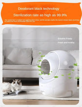 Electric Cat Toilet Extra Large Intelligent Cat Litter Box Fully Enclosed Poop Shovel Fully Automatic Cat Litter Box Low Noise