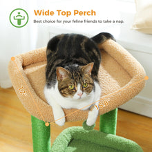 H68cm Small Cat Tree Condo for Indoor Hanging Ball Tower Large Top Perch Warm Cozy Home Sisal Scratching Post rascadores de gato
