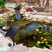 Courtyard Fishbowl Aerator 6V/2.5W Solar Panel Oxygen Pump Built-in 3.7V/1800mAh Lithium Battery for Fishing/Fish Tank/Pool Pond