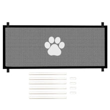 Portable Pet Dog Net Doors Retractable Indoor Safety Gate Folding Fence Protective Net For Stairs, Doorways, Halls, Kitchen