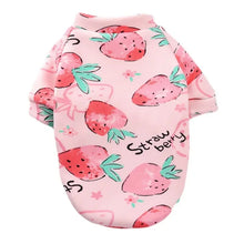 Animal Print Small Dog Hoodie Coat Winter Warm Pet Clothes for Chihuahua Shih Tzu Sweatshirt Puppy Cat Pullover Pets Clothing