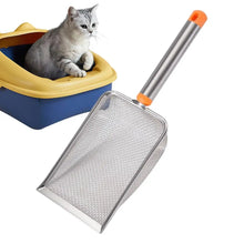 Pets Litter Sand Shovel Deep Shovel With Ergonomic Handle Pet Cleaning Tool Pooper Scooper For Cats Waste Receptacles Pet Toilet