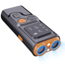 Ultrasonic Dog Bark Deterrent Device with LED Flashlight Rechargeable Pet Dog Repeller Dog Chaser Correct Your Dogs Bad Behavior
