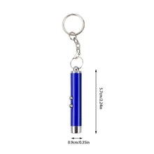 Keychain Red Laser Pointer Pen With White LED Torch Pet Cat Dog Toy Classroom Business Presentation Tool