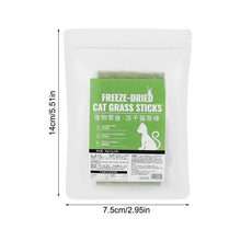 Cat Grass Sticks 8 Sticks Cat Chewing Snacks Freeze-Dried Cat Snack Time Treats Flavored Teeth Cleaning Treats For Keeping Cat