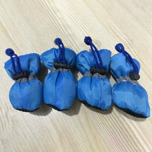 4Pcs Waterproof Winter Pet Dog Shoes Anti-slip Rain Snow Boots Footwear Lightweight Warm For Small Cats Puppy Dogs Socks Booties