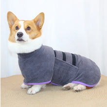 Dog Bathrobe Towel Microfiber Absorbent Beach Towel For Medium Small Dogs Cats Fast Dry Coat Absorbent Pet Nightwear Soft Towel