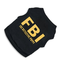 Dog T Shirt Cotton Dog T-shirt The Detective Puppy Dog Shirt Pet Dog Summer Clothes From Size S To L Male Dog Clothes