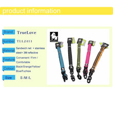Truelove Pet Dog Leash Multi-function Reflective Hand Free Traction Rope  Suitable for Use with Collars and Chest Straps TLL2411