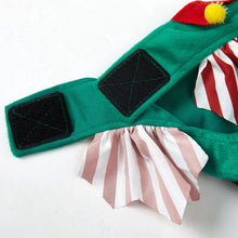 Christmas Elf Dress for Small Dogs New Year Wedding Princess Dresses Clothes Winter Pet Dress Dog Hoodie Chihuahua Dog Outfits