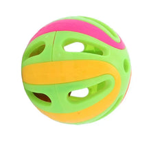 Cat Toy With Bell Cat Pounce Jinggle Ball Hollow Cat Jingle Balls Interactive Cat Toys Kitten Chasing Toys For Kitten Cats