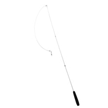 Cat Teaser Wands Three-section Telescopic Fishing Pole Wand Kitten Funny Catcher Teaser Stick Rod Interactive Stick Teaser Toys