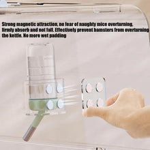 Guinea Water Bottle Stand Small Pet Feeder Magnet Bracket Leakproof Hamster Water Bottle Magnetic Holder For Small Animals