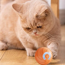 Smart Pet Toys Ball Electric Automatic Jumping Rolling Ball Interactive Game Rechargeable Moving Puppy Touch Activated Toy