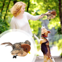 Flappy Bird Cat Toy Rechargeable Pet Cat Interactive Plush Toy Flapping Bird Toy Stimulate Hunting Instincts Remote Control USB