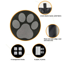Portable Pet Dog Net Doors Retractable Indoor Safety Gate Folding Fence Protective Net For Stairs, Doorways, Halls, Kitchen