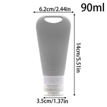 Travel Shampoo Bottles Silicone Dog Food Container 90ml Puppy Necessities Pet Accessories for Body Wash Lotions Cream
