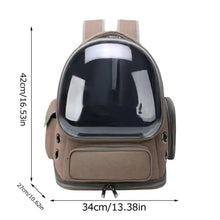 Cat Backpack Carrier Pet Bag Carrier Cat Travel Pouch Backpack Breathable Space Capsule Pet Carrier Cat Bag Pet Backpack For