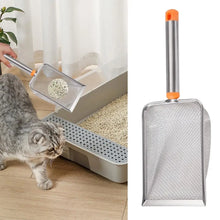 Pets Litter Sand Shovel Deep Shovel With Ergonomic Handle Pet Cleaning Tool Pooper Scooper For Cats Waste Receptacles Pet Toilet