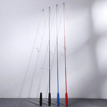 Cat Teaser Wands Three-section Telescopic Fishing Pole Wand Kitten Funny Catcher Teaser Stick Rod Interactive Stick Teaser Toys