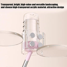 Hamster Water Bottle Stand Transparent Feeder Bracket For Squirrels Leakproof Hamster Water Bottle Magnetic Holder For Small