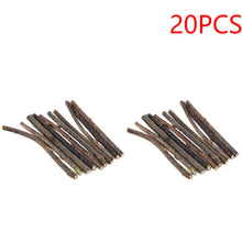 10/20/30/50Pcs Natural Silvervine Catnip Cat Chew Toy Suit Silvervine Cat Snacks Stick Safety Molar Toothpaste Sticks Pet Supply