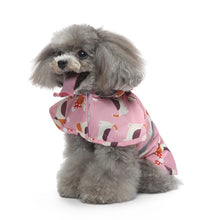 Pets Dog Clothes Waterproof Dog Raincoat Jumpsuit For Medium Large Dogs Hooded Raincoats Reflective Strip Dogs Rain Coat XS-4XL