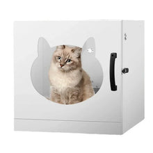 Smart Pet Drying Box Household Pet Hair Dryer Box Small Dryer for Cats Hair Dryer for Dogs Sterilizable and Disinfectable 110V