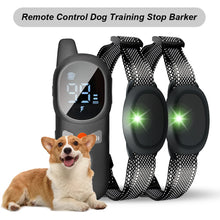 800M Electric Dog Training Collar Waterproof Remote Control Anti Bark Collar Sound Vibration Shock for All Size Dog