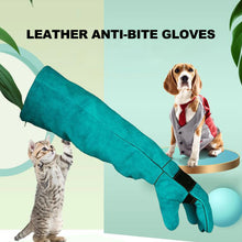 Animal Anti-Bite Gloves Durable Leather Protective Handling Gloves 45/60cm Length Cutting-proof And Anti-thorn Pet Handling Tool