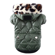 Winter Dog Clothes Warm Clothes Puppy Windproof Down Coat For Small Middle Dog Chihuahua Yorkshire Hooded Jacket Clothing