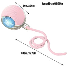 Automatic Rolling Ball Cat Interactive Ball Toy With Tail Rechargeable Smart Pet Interactive Toy Intelligent Mouses For Cat