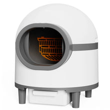 Self Cleaning Cat Litter Box 68L Automatic Cat Litter Box For 1.5-8kg Cat w/ Trash Bag & Litter Mat Smart Cat Toilet App Control