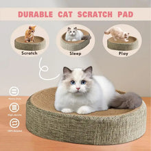 Cat Scratcher Oval Cat Scratch Pad Bowl Nest Multifunctional Pet Sleeping Mat Cat Scratcher Pad Pet Bed Durable Cat Scratcher