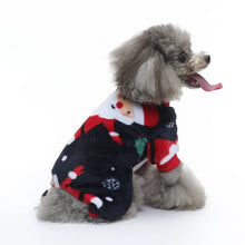 Pet Christmas Pajamas Red Black Buffalo Plaid Jumpsuit Dog Cat Soft Winter Clothes Puppy Doggie Checkered Sweater Apparel