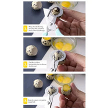 Multifunction Quail Egg Scissor Bird Cutter Opener Stainless Steel Quail Egg Peeler Machine Kitchen Tool Clipper Cigar Cracker