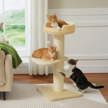Cat Tree Cat Tower with Super Thick Scratching Post Cat Scratching Post for Large Cats Flower Cat Bed Tall Cat Scratcher Indoor