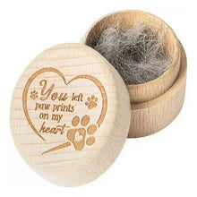Dog Hair Keepsake Box Wood Pet Hair Keepsake Box Durable Pet Memorial Box Tooth Collection Memorial Box For Dog And Cat Ashes