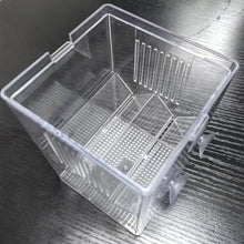 Aquarium Breeder Box With Suction Cups Floating Aquarium Acclimation Hatchery Incubator Guppy Betta Fish Isolation Box