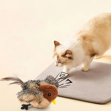 Flappy Bird Cat Toy Rechargeable Pet Cat Interactive Plush Toy Flapping Bird Toy Stimulate Hunting Instincts Remote Control USB